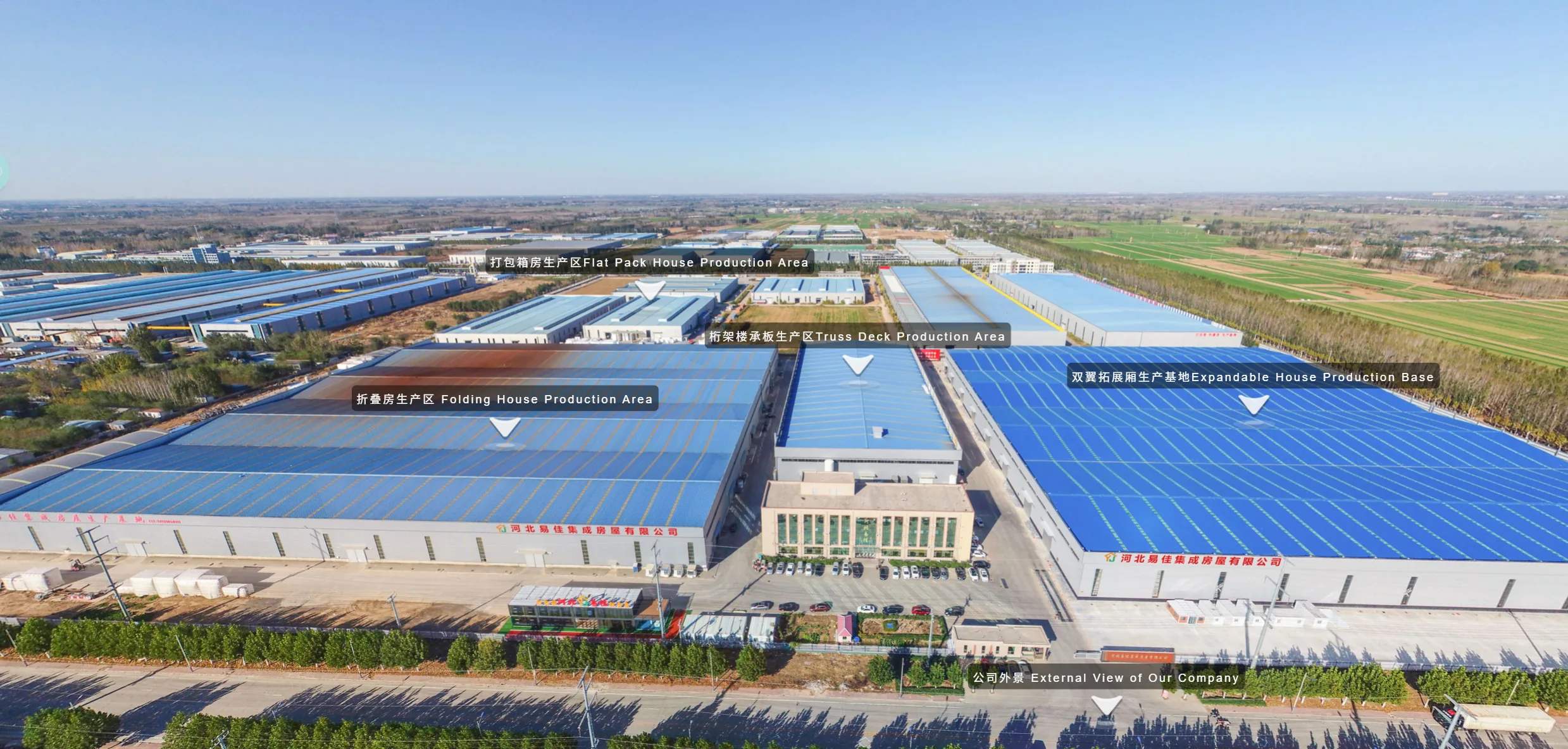 Container house manufacturing and project supply capability