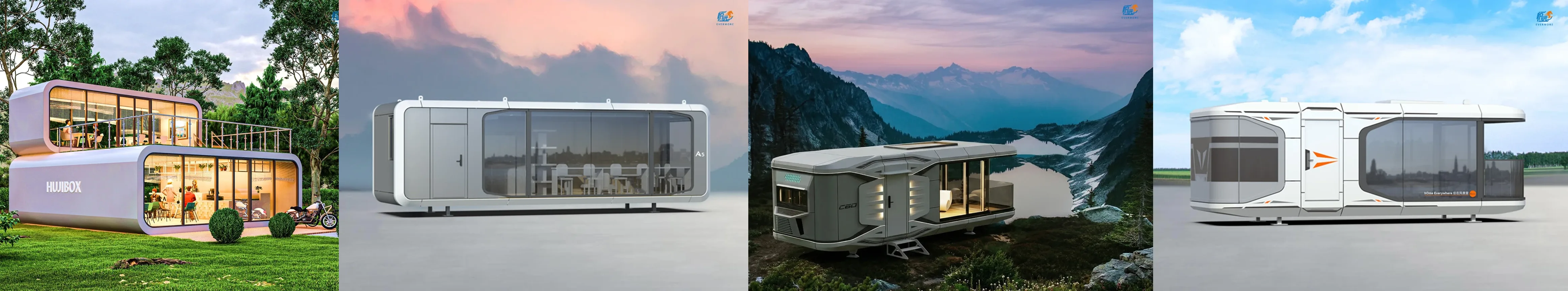 Space Capsule Container Houses - ContainerHomeWorld